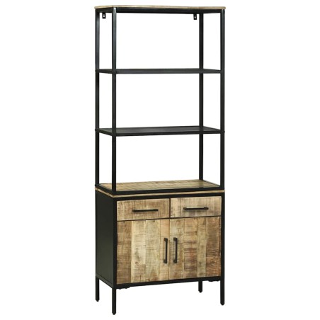Highboard vidaXL 70x35x180 cm Legno massello di mango