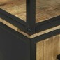 Highboard vidaXL 70x35x180 cm Legno Mango Grezzo Solido
