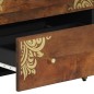 vidaXL Credenze 2 pz Marrone Miele 60x33.5x75 cm Legno massello di mango vidaXL Credenze 2 pz Marrone Miele 60x33.5x75 cm Legno massello di mango