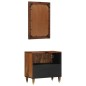 Set di Mobili per Bagno vidaXL 2 Pezzi Legno Massello di Mango