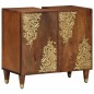 Set di Mobili per Bagno vidaXL in Legno Massello di Mango (4 Pezzi)