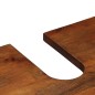 Set di Mobili per Bagno vidaXL in Legno Massello di Mango (4 Pezzi)