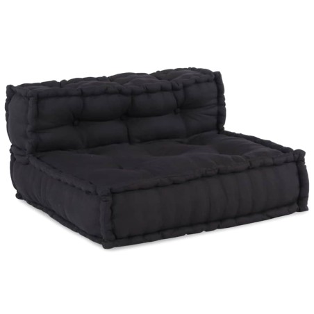 vidaXL Pouff modulari , 4 pz in tessuto antracite