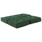vidaXL Pouffes Modulari da 2 Pezzi in Tessuto Verde vidaXL Pouffes Modulari da 2 Pezzi in Tessuto Verde