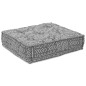 vidaXL Pouffe Modulare 2 Posti Convertibile Grigio Chiaro vidaXL Pouffe Modulare 2 Posti Convertibile Grigio Chiaro