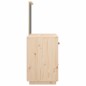 Toeletta 95x50x134 cm in Legno Massello di Pino Toeletta 95x50x134 cm in Legno Massello di Pino