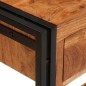 vidaXL Console Table 2 con cassetto 2 pcs Marrone Legno: Acacia solida vidaXL Console Table 2 con cassetto 2 pcs Marrone Legno: Acacia solida
