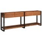 vidaXL Tavoli consolle 2 pcs Multicolore Legno massello di recupero vidaXL Tavoli consolle 2 pcs Multicolore Legno massello di recupero