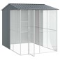 vidaXL Voliera per Uccelli Antracite 215 x 310 x 247 cm in Acciaio vidaXL Voliera per Uccelli Antracite 215 x 310 x 247 cm in Acciaio
