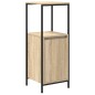 vidaXL Set di Mobili per Bagno 5 Pezzi in Legno Ingegnerizzato Rovere Sonoma