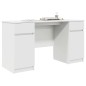 Scrivania vidaXL Bianca 140x49x76 cm in Legno Ingegnerizzato Scrivania vidaXL Bianca 140x49x76 cm in Legno Ingegnerizzato