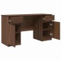 Scrivania vidaXL Marrone Rovere 140x49x76 cm Legno ingegnerizzato