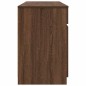 Scrivania vidaXL Marrone Rovere 140x49x76 cm Legno ingegnerizzato