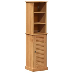 vidaXL Set di mobili per il bagno 2 pcs Marrone e Marrone miele