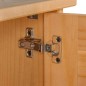 vidaXL Set di mobili per il bagno 2 pcs Marrone e Marrone miele vidaXL Set di mobili per il bagno 2 pcs Marrone e Marrone miele