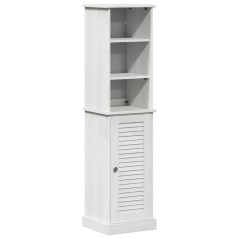 vidaXL Set di mobili per il bagno 2 pcs Marrone e bianco