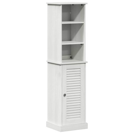 vidaXL Set di mobili per il bagno 2 pcs Marrone e bianco