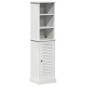 vidaXL Set di mobili per il bagno 2 pcs Marrone e bianco