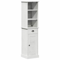 vidaXL Set di mobili per il bagno con cassetto 2 pcs Marrone e bianco