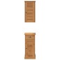 vidaXL Set di mobili per il bagno 2 pcs Marrone e Marrone miele vidaXL Set di mobili per il bagno 2 pcs Marrone e Marrone miele