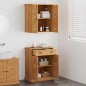 vidaXL Set di mobili per il bagno 2 pcs Marrone 67.5 x 34 x 80 cm vidaXL Set di mobili per il bagno 2 pcs Marrone 67.5 x 34 x 80 cm