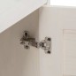 vidaXL Set di mobili per il bagno 3 pcs Marrone 37 x 34 x 80 cm