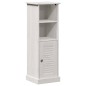 vidaXL Set di mobili per il bagno con cassetto 3 pcs bianco anticato