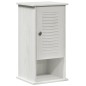 vidaXL Set di mobili per il bagno con cassetto 5 pcs bianco anticato