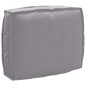 vidaXL Set di cuscini per pallet a 2 pezzi in tessuto Oxford grigio vidaXL Set di cuscini per pallet a 2 pezzi in tessuto Oxford grigio
