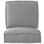 vidaXL Set di cuscini per pallet a 2 pezzi in tessuto Oxford grigio vidaXL Set di cuscini per pallet a 2 pezzi in tessuto Oxford grigio