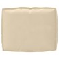 vidaXL Cuscini per pallet, 2 pezzi, in tessuto Oxford beige vidaXL Cuscini per pallet, 2 pezzi, in tessuto Oxford beige