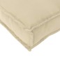 vidaXL Cuscini per pallet, 2 pezzi, in tessuto Oxford beige vidaXL Cuscini per pallet, 2 pezzi, in tessuto Oxford beige
