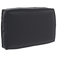 vidaXL Set di cuscini per pallet a 2 pezzi in tessuto Oxford nero