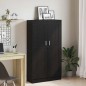 vidaXL Armadi per libri in rovere nero di - Set da 2, 165x30,5x150 cm, fatti in legno ingegnerizzato. vidaXL Armadi per libri in rovere nero di - Set da 2, 165x30,5x150 cm, fatti in legno ingegnerizzato.