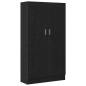 vidaXL Armadi per libri in rovere nero di - Set da 2, 165x30,5x150 cm, fatti in legno ingegnerizzato. vidaXL Armadi per libri in rovere nero di - Set da 2, 165x30,5x150 cm, fatti in legno ingegnerizzato.
