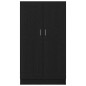vidaXL Armadi per libri in rovere nero di - Set da 2, 165x30,5x150 cm, fatti in legno ingegnerizzato. vidaXL Armadi per libri in rovere nero di - Set da 2, 165x30,5x150 cm, fatti in legno ingegnerizzato.