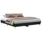 vidaXL Struttura Letto Rovere Nero 160x200 cm Legno Ingegnerizzato vidaXL Struttura Letto Rovere Nero 160x200 cm Legno Ingegnerizzato