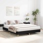vidaXL Struttura letto rovere nero 150x200 cm vidaXL Struttura letto rovere nero 150x200 cm