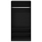 vidaXL Armadio in Quercia Nera 100 x 50 x 200 cm - Fatto con legno ingegnerizzato