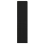 vidaXL Armadio in Quercia Nera 100 x 50 x 200 cm - Fatto con legno ingegnerizzato