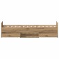 vidaXL Letto di senza Materasso Quercia Artigianale 75x190 cm Legno Ingegnerizzato vidaXL Letto di senza Materasso Quercia Artigianale 75x190 cm Legno Ingegnerizzato