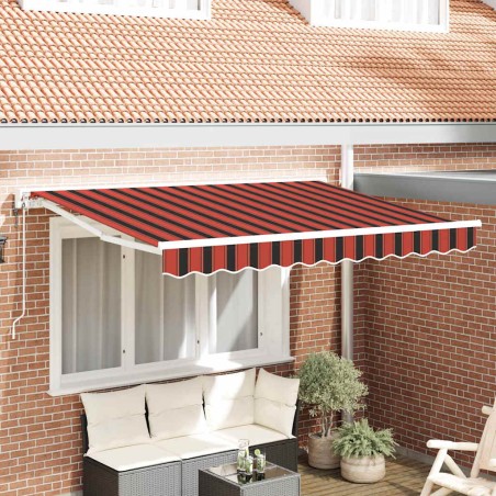 vidaXL Tenda Retrattile Blu Marino 250x200 cm Poliestere