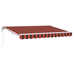 vidaXL Tenda Retrattile Blu Marino 250x200 cm Poliestere
