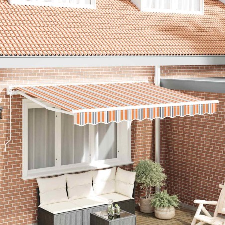 vidaXL Tenda Retrattile Blu Marino 250x200 cm