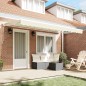 vidaXL Tenda Retrattile Crema 350x200 cm vidaXL Tenda Retrattile Crema 350x200 cm