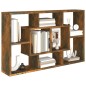 Mensola a Muro Rovere Fumo 85x16x52,5 cm in Legno Multistrato Mensola a Muro Rovere Fumo 85x16x52,5 cm in Legno Multistrato