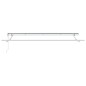 vidaXL Tenda Retrattile Rigato Blu e bianco Bianco 350 x 200 cm vidaXL Tenda Retrattile Rigato Blu e bianco Bianco 350 x 200 cm