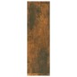 Mensola a Muro Rovere Fumo 85x16x52,5 cm in Legno Multistrato Mensola a Muro Rovere Fumo 85x16x52,5 cm in Legno Multistrato