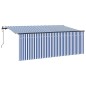 vidaXL Tenda con tenda Crema 350 x 200 x 120 cm Tessuto, Metallo
