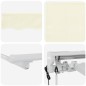 vidaXL Tenda con tende Crema 350 x 200 x 120 cm Tessuto, Metallo vidaXL Tenda con tende Crema 350 x 200 x 120 cm Tessuto, Metallo